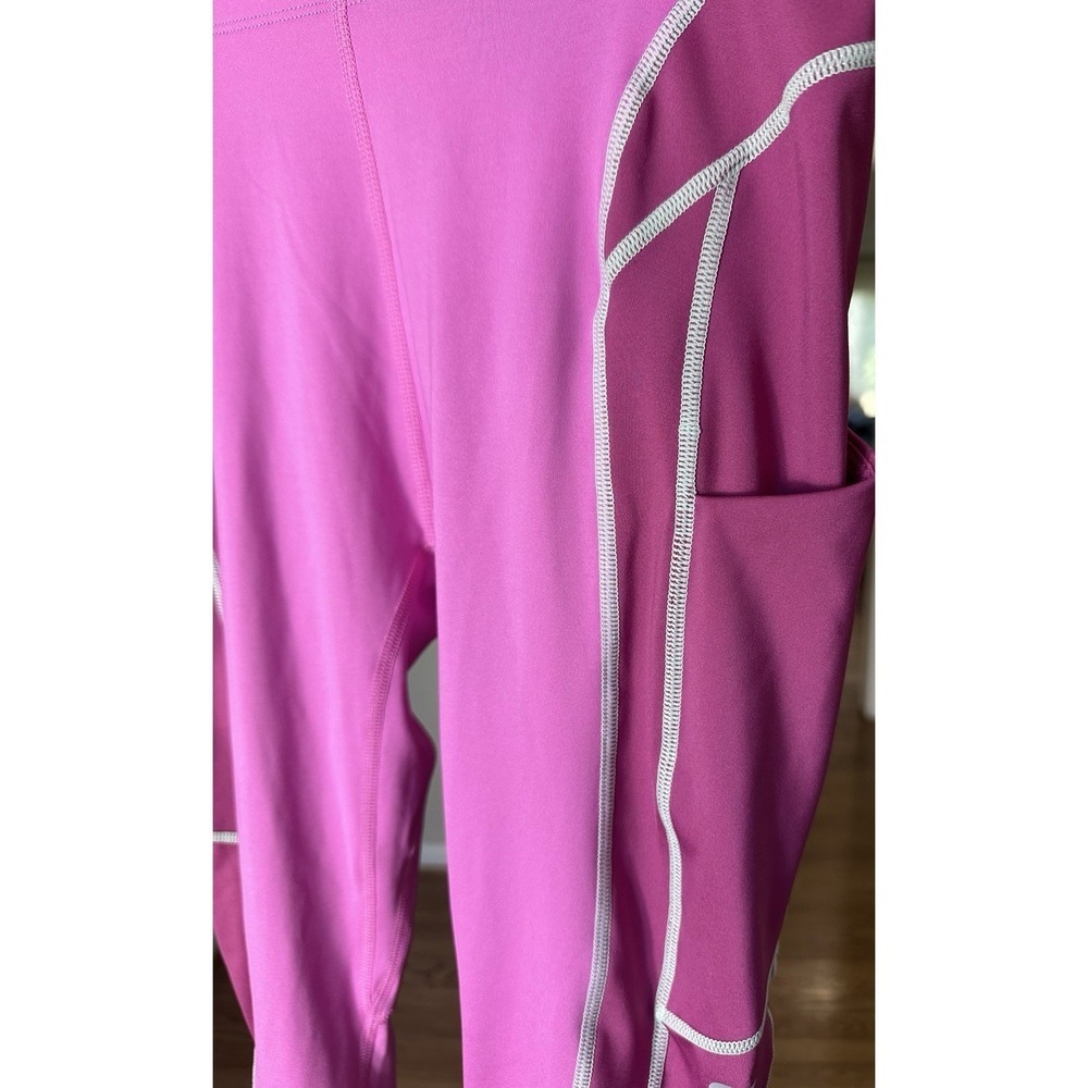 2 pairs* Fabletics PureLuxe Floral & Motion365+ Pink Leggings Bundle NWT Size S - Picture 10 of 12